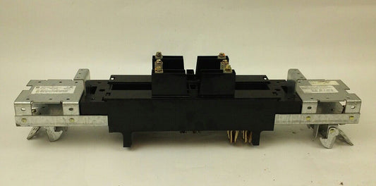GE SPECTRA SERIES AMC6EB CIRCUIT BREAKER MODULE, 300A, 600V, 6P, USED