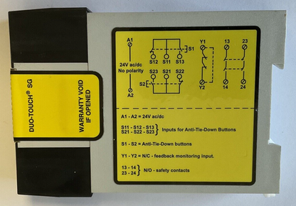 BANNER AT-FM-10K SAFETY RELAY 24VAC/VDC 200MA