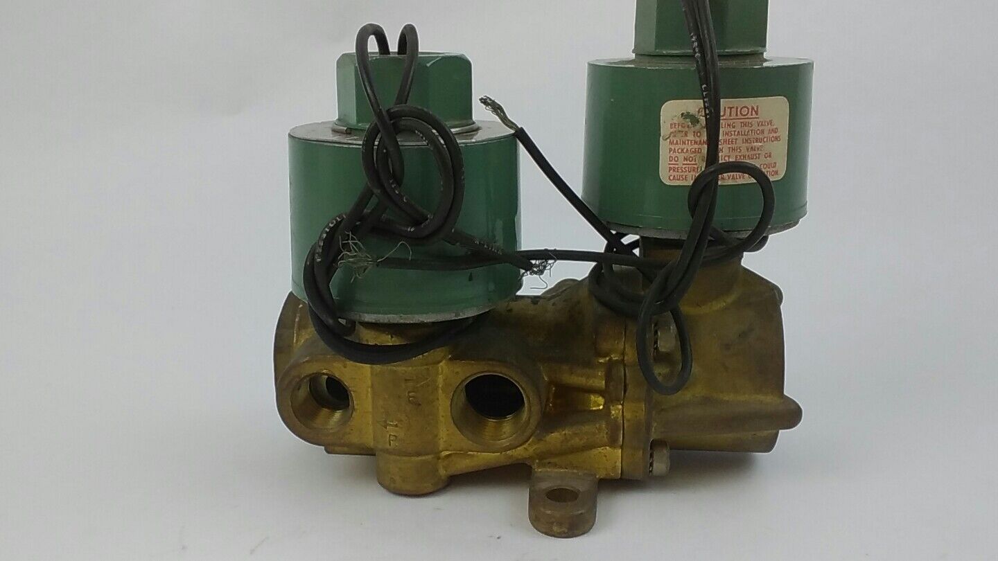 ASCO 8344 81 SOLENOID VALVE 110 VOLT 50 HZ 120 VOLT 60 HZ 6 WATTS