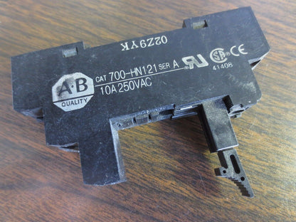 ALLEN-BRADLEY 700-HN121 RELAY SOCKET / BASE (ONLY) - 10A, 250VAC - LOT of 5