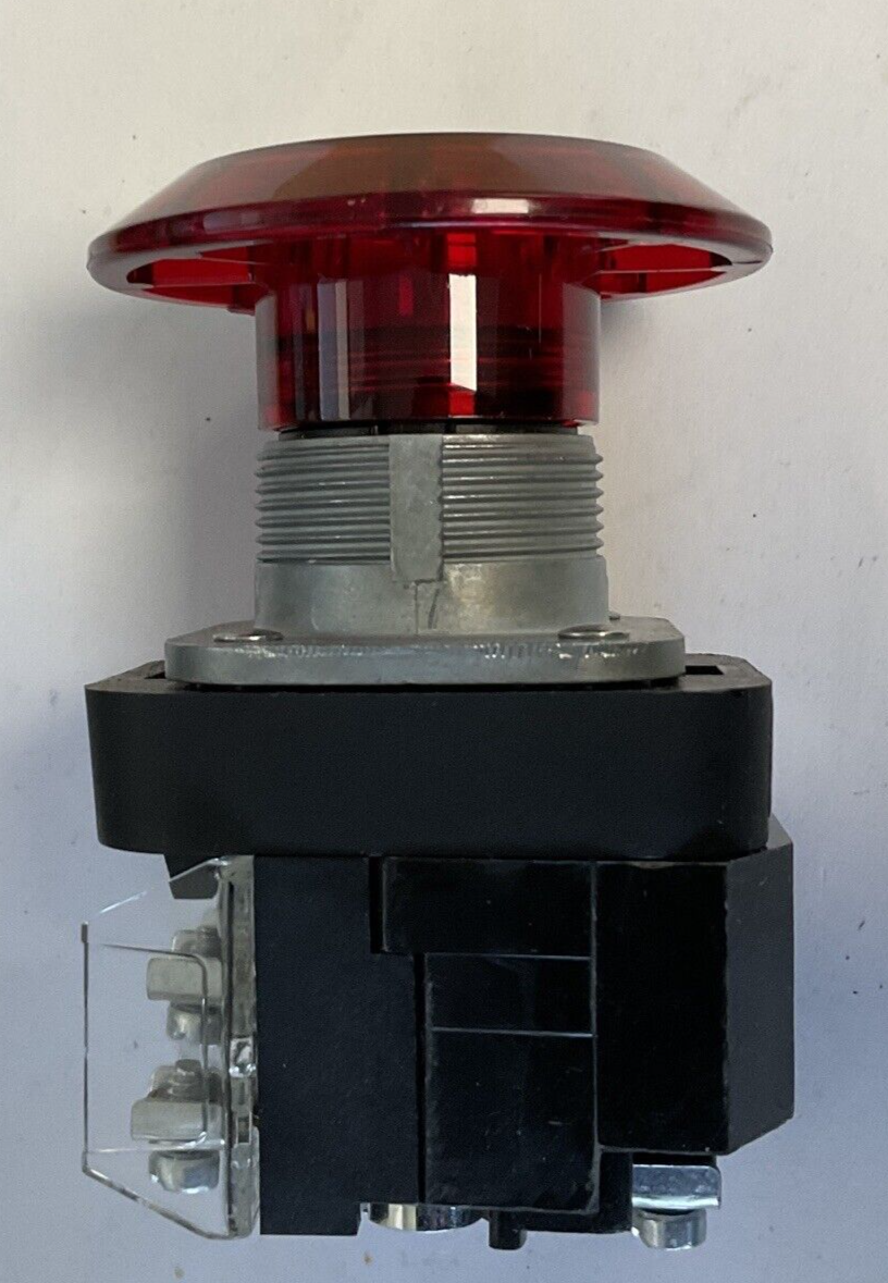 ALLEN BRADLEY 800T-FXJEPH16RA1 PUSH/PULL BUTTON E-STOP SER.U 120V 50/60HZ