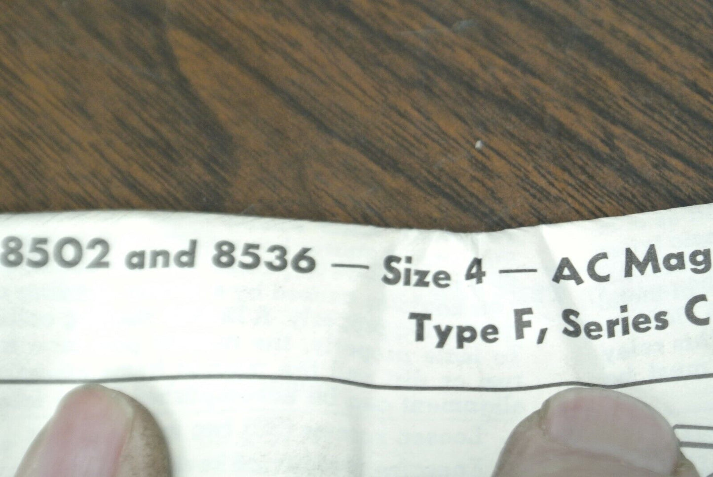 SQUARE D / 9999 F-16 / ELECTRICAL INTERLOCK / SIZE 4 / TYPE F / NEW SURPLUS