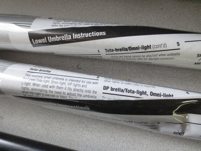 LOWELL TOTA PROFESSIONAL PHOTOGRAPHY LIGHTING SYSTEM - LIGHTS TRIPODS UMBRELLAS