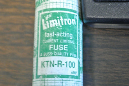 BUSS KTN-R-100 LIMITRON CLASS RK1 FAST-ACTING FUSE / 100A / 250V
