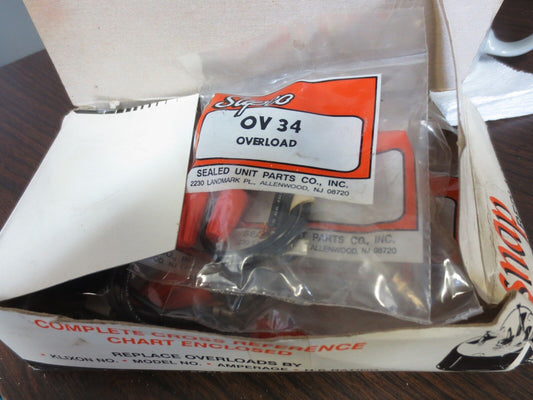 SUPCO SNAP REPLACEMENT OVERLOAD KIT OV34, OV36, OV40, OV44, OV46, OV48, OV50 NEW