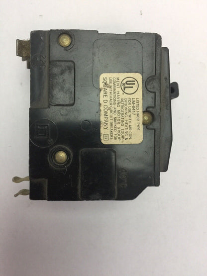 SQUARE D QO220 CIRCUIT BREAKER 20AMP 2 POLE 120/240 VAC