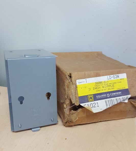 SQUARE D LD63N LD-63N COMBINATION HINGE AND SCREW COVER NEW  51021