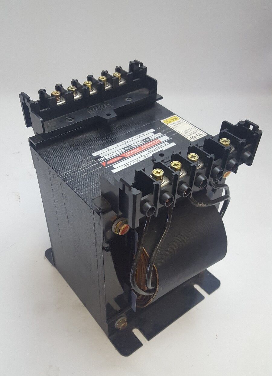 CENTER TRANSFORMER 1.5 kVA TYPE SPA-1.5K 50/60 HZ  100V 110V 120V