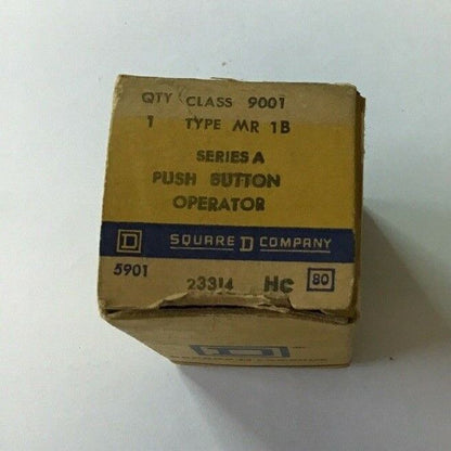 SQUARE D 9001 MR1B SER.A PUSHBUTTON OPERATOR