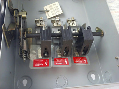 CHALLENGER H1332SN SAFETY SWITCH, TYPE 1 INDOOR, 30A, 240V, FUSIBLE, NEW