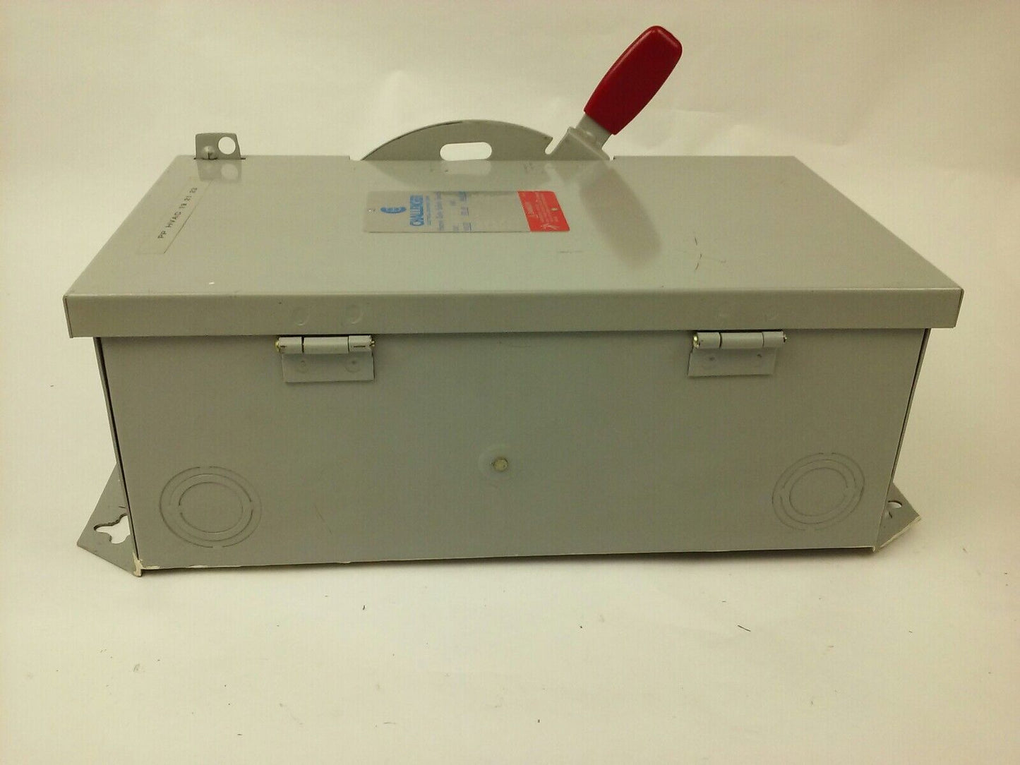 CHALLENGER HD362NFC, SAFETY SWITCH, TYPE 1 INDOOR, 60A, 600VAC/600DC, 3P, USED