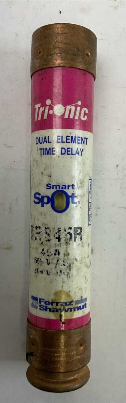TRI-ONIC SMART SPOT TRS45R DUAL-ELEMENT TIME DELAY 300VDC 600VAC 45A (LOT OF 3)