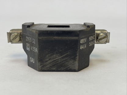 SQUARE D 2959 S1 W39A COIL 480V 60HZ 440V 50HZ