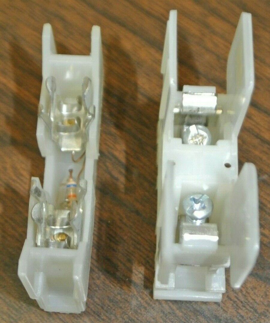 BUSS NDNLFD1-WH / FUSE HOLDER / 15A / 600V / DIN RAIL MOUNT / NEW SURPLUS