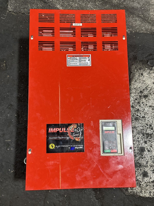 IMPULSE CIMR-G5M4055 VARIABLE SPEED AC DRIVE SERIES 2 OUTPUT 0-460VAC 128A INPUT