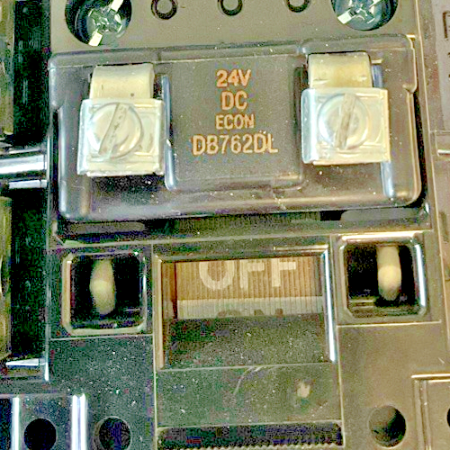 ALLEN BRADLEY 500F-BOD930 STARTER SER.C W/ DB762DL COIL, W45 HEATERS