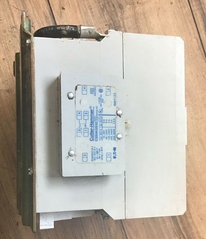 CUTLER HAMMER CE55NNY4 REVERSING CONTACTOR SER.A1 140A 600VAC STARTER