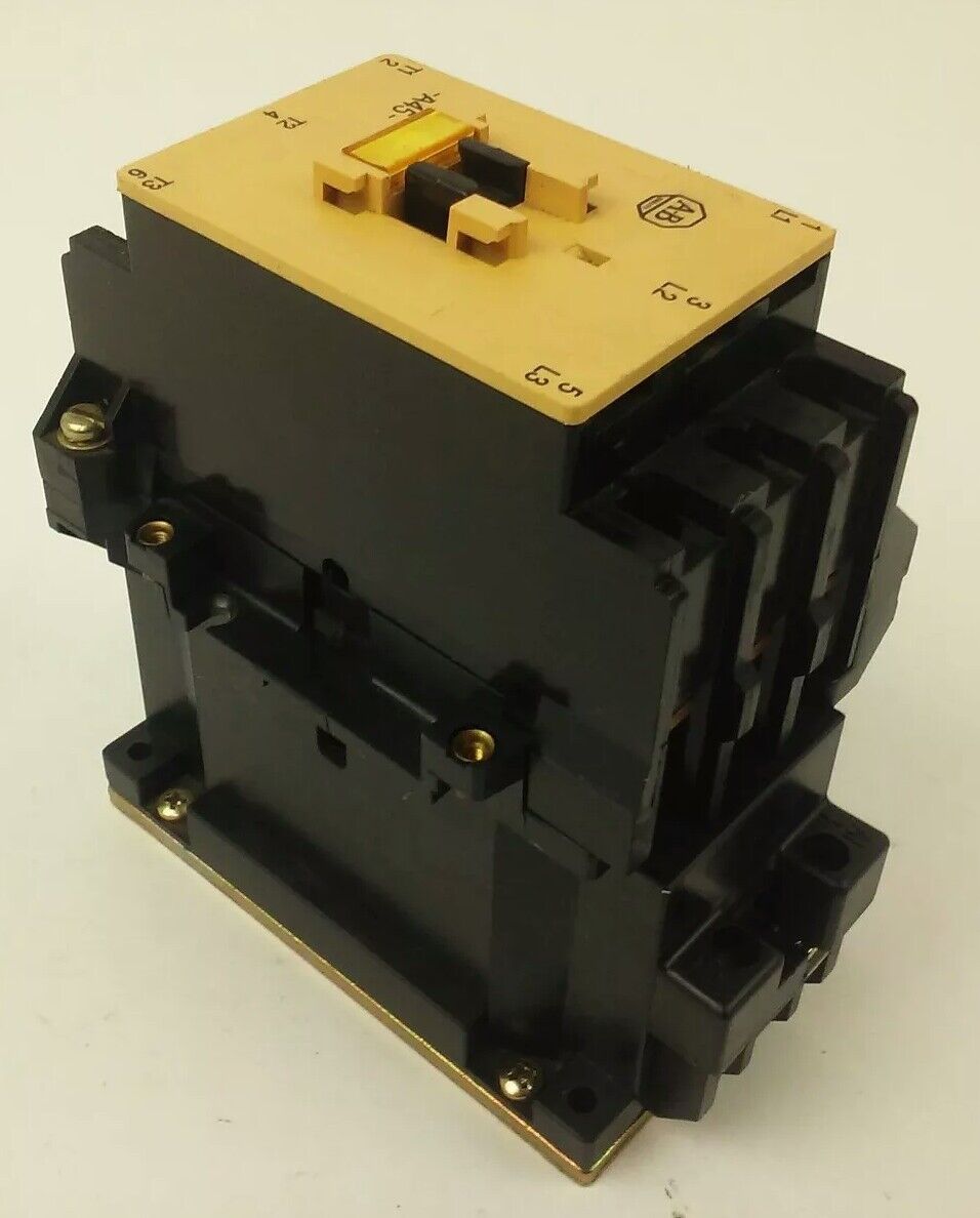 ALLEN BRADLEY 100-A45NZ*3 SER. B, CONTACTOR, 3PH, 600V, 45A, 40HP, 660/690V 22kW