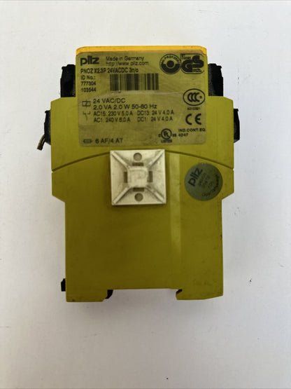 PNOZ X2.3P 24VACDC 3n/o SAFETY RELAY 24V