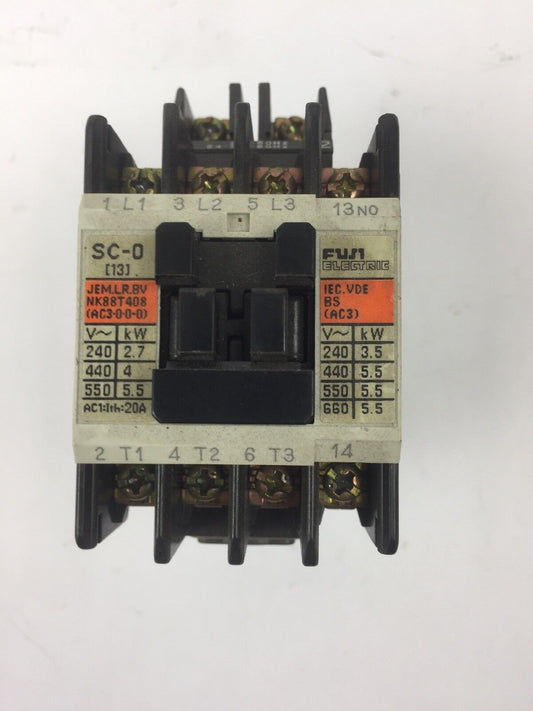 FUJI SC-0 CONTACTOR COIL 24V 50HZ 24-26V 60HZ