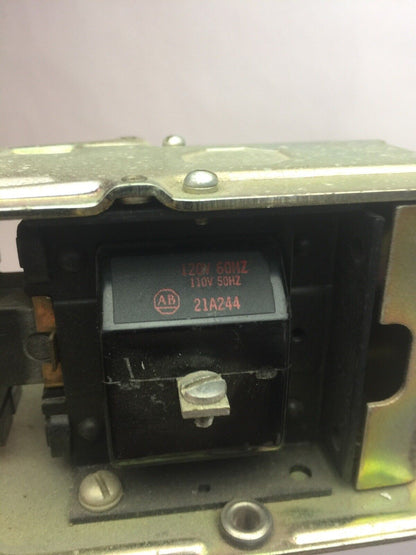 ALLEN BRADLEY 849-Z0D32 TIMING RELAY SER B 600VAC 250VDC 21A244 COIL 120V 60HZ