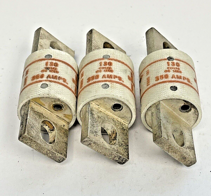 SHAWMUT - *LOT OF 3* - A13X350 TYPE 4 - AMPTRAP 130 VAC, 350 A