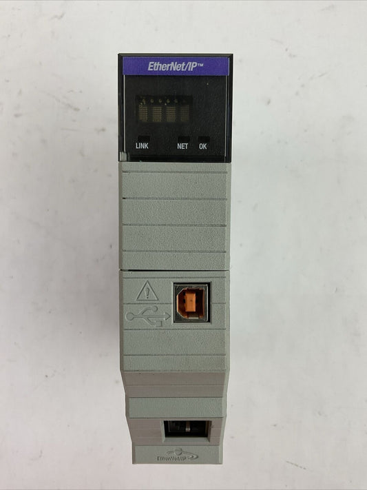 ALLEN BRADLEY 1756-EN2T SER D FW 10.006 CLX HI-CAP ENET/IP MODULE
