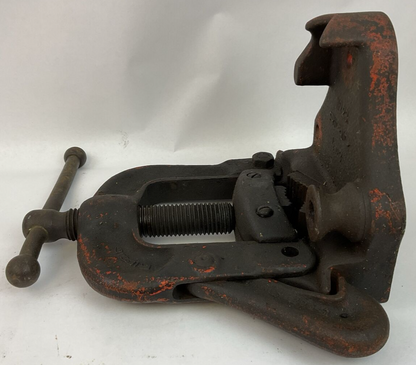 RIDGID NO 23 BENCH YOKE PIPE VISE 1/8"-3" PLUMBING PIPE CLAMP