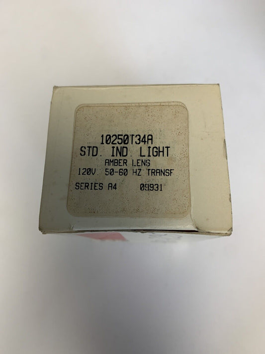 Cutler-Hammer 10250T34A Std. Ind. Light Amber Lens