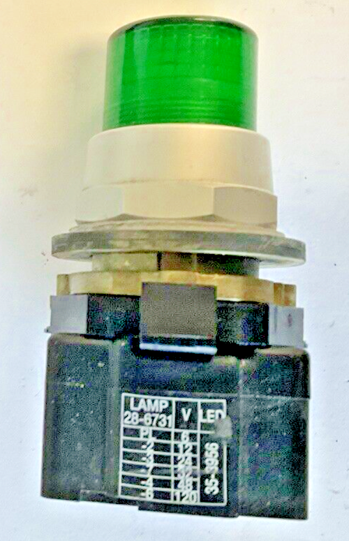 CUTLER HAMMER HT8 GREEN PUSH BUTTON 250V