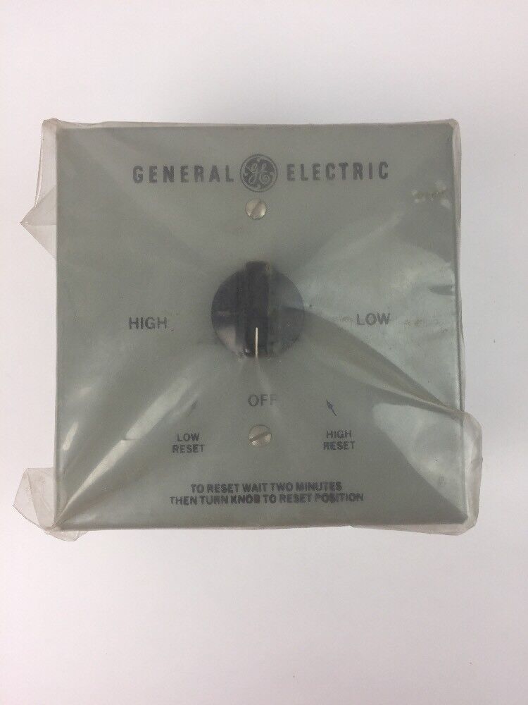 GE CR101H600B MANUAL STARTER TWO-SPEED 1 HP 2 POLE 115/230 V 60/25 HZ ENCLOSURE