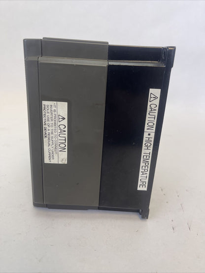 FUJI FVR0-4E9S-7EN INVERTER DRIVE OUTPUT 200-240VAC 3.0A 0.4kW 0.2-400HZ INPUT