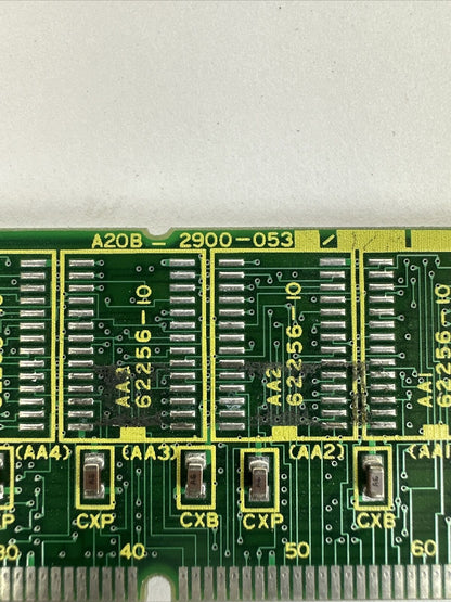 FANUC A20B-2900-053 MEMORY MODULE CIRCUIT BOARD A350-2900-T536/02