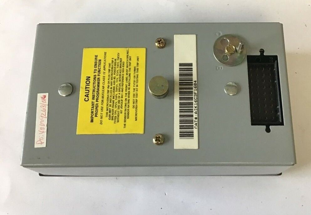 GENERAL ELECTRIC AIK16C3F1604 TRIP UNIT W/TR16B1600 1600A MICROVERSATRIP