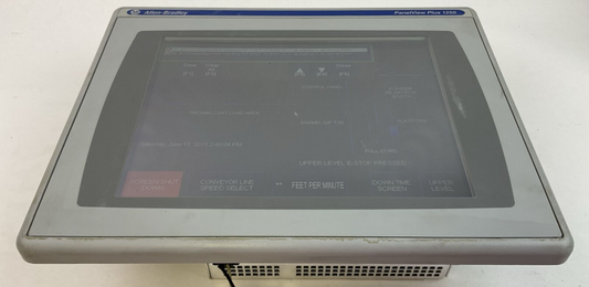 ALLEN BRADLEY 2711P-T12C4D1 PANELVIEW PLUS 2711P-RN6 2711P-RDT12C 2711P-RP1X