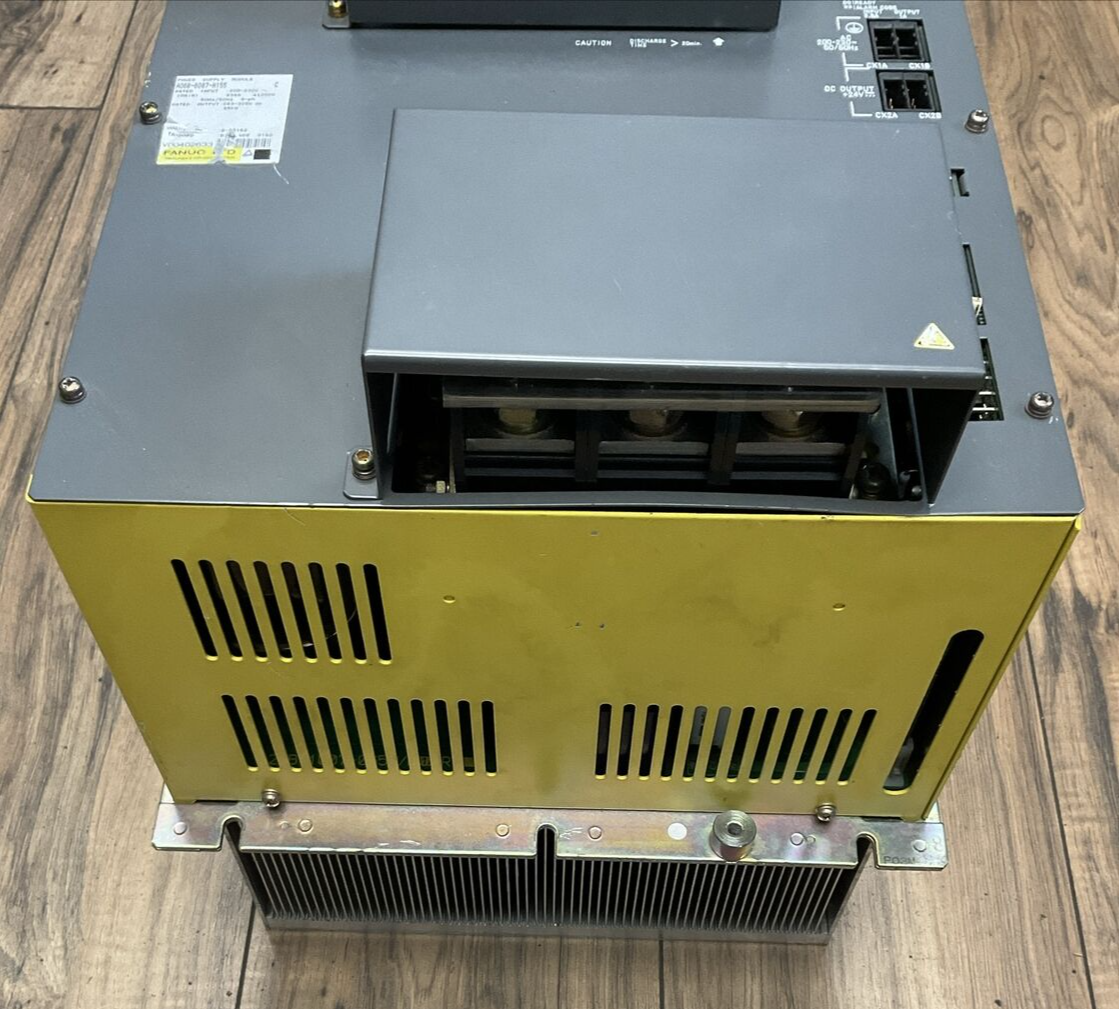 FANUC A06B-6087-H155 SER C POWER SUPPLY OUTPUT 283-325VDC INPUT 200-230VAC