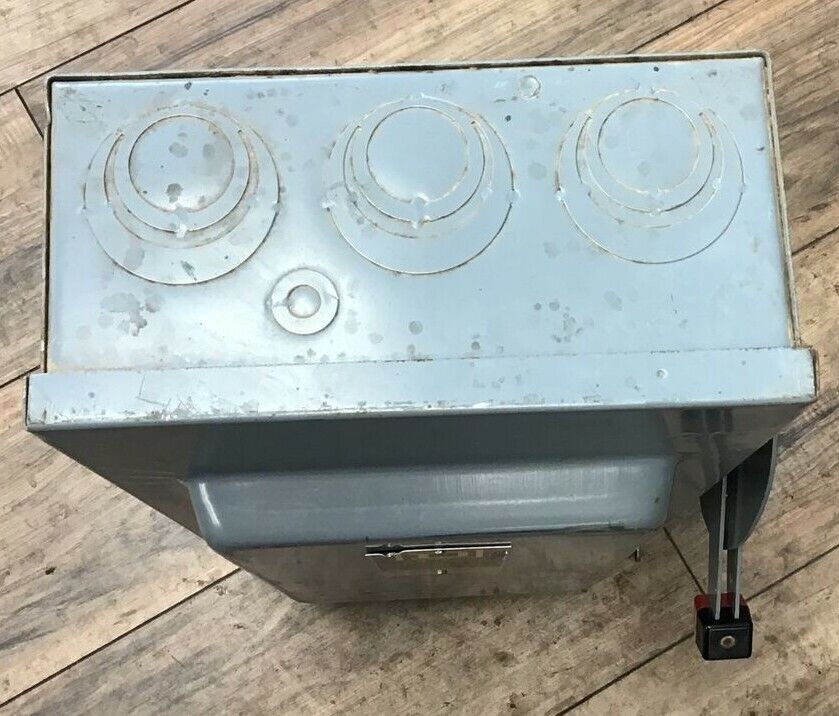SQUARE D  H263  FUSIBLE DISCONNECT SWITCH 100A 600VAC/DC