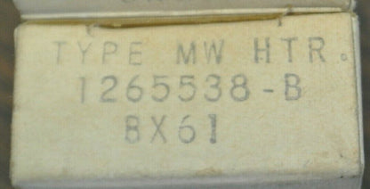 WESTINGHOUSE / CUTLER-HAMMER / BX61 / THERMAL OVERLOAD HEATER ELEMENT