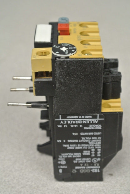 ALLEN-BRADLEY 193-BSB12 BIMETALLIC OVERLOAD RELAY 0.8-1.2A / NEW SURPLUS