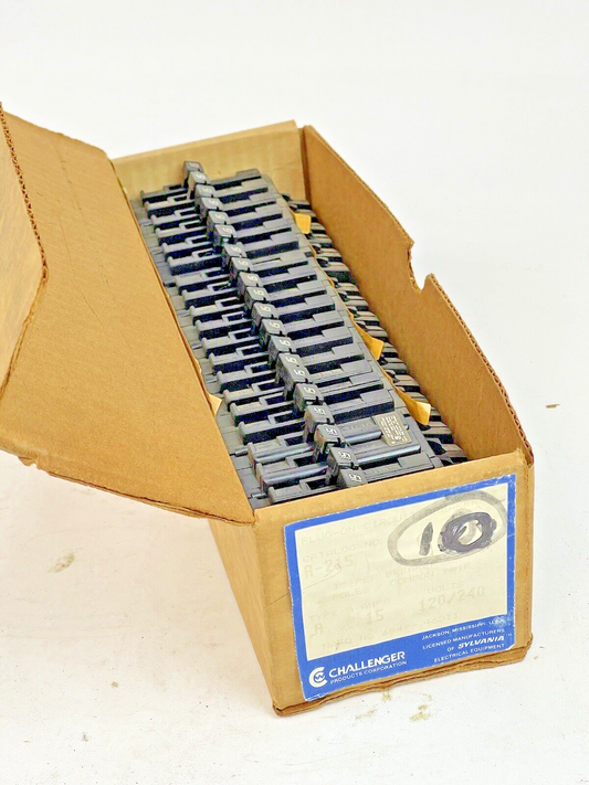 CHALLENGER *BOX OF 10*- A-215,2 POLE, 15 A, 240 VAC CIRCUIT BREAKER