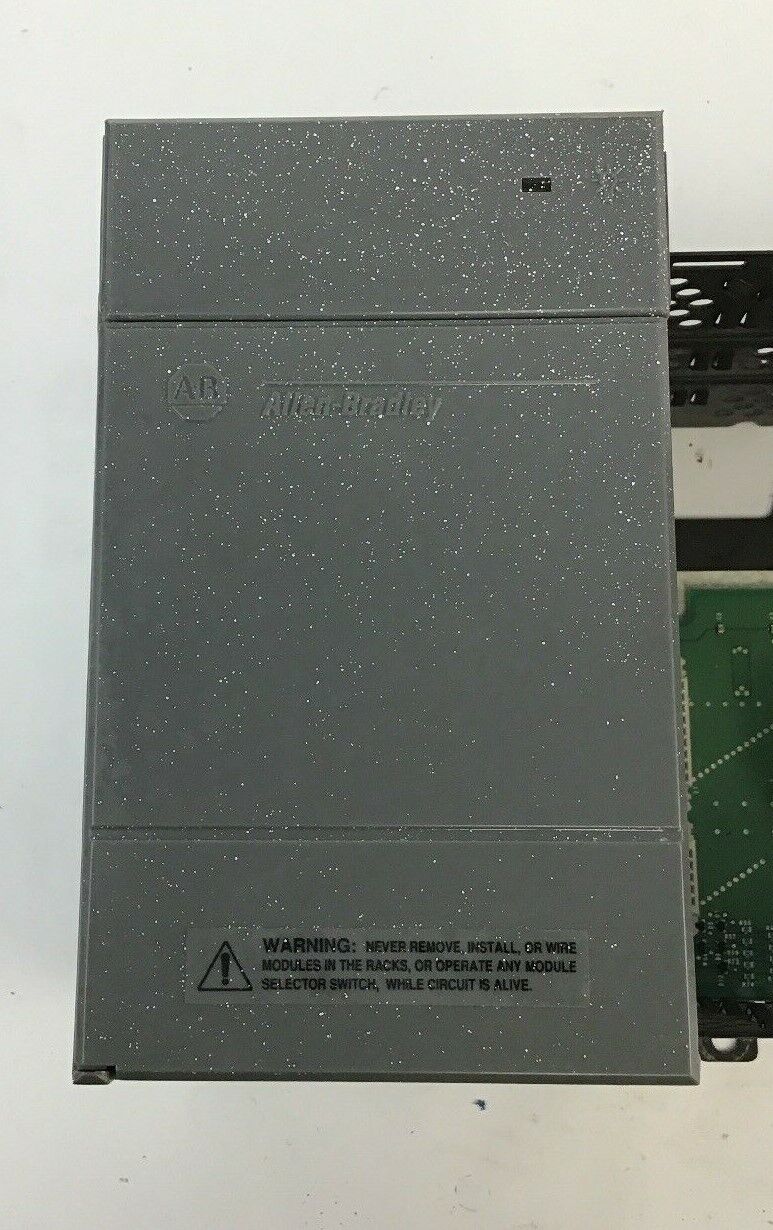 ALLEN BRADLEY 1746-P3 POWER SUPPLY SER.A  W/ 1746-A10 10 SLOT RACK