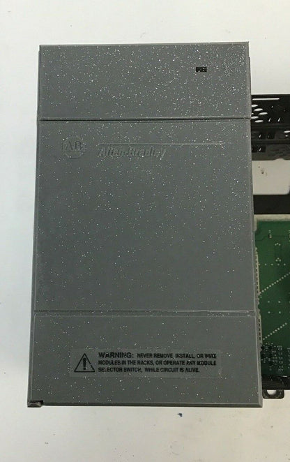 ALLEN BRADLEY 1746-P3 POWER SUPPLY SER.A  W/ 1746-A10 10 SLOT RACK