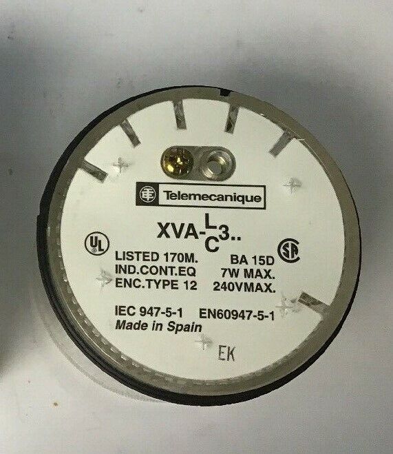 TELEMECANIQUE XVAC371 STACKABLE CLEAR LENS