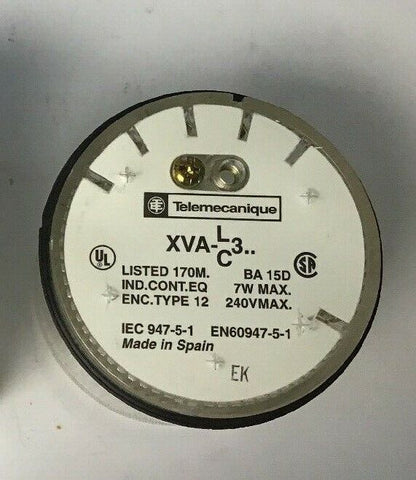 TELEMECANIQUE XVAC371 STACKABLE CLEAR LENS