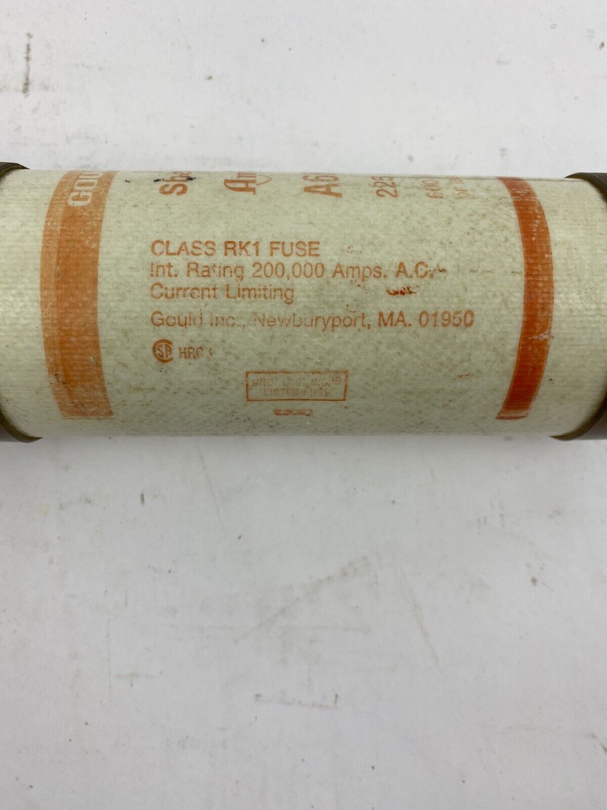 Gould Shawmut A6K225R 225A 600V Fuse