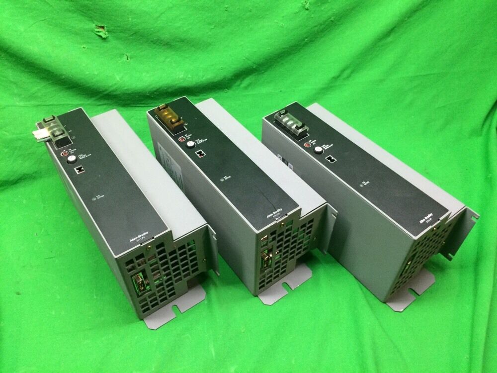 *LOT OF 3* ALLEN BRADLEY 1771-P7 120/220V POWER SUPPLY PLC SER. D