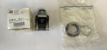 ALLEN BRADLEY 800T-B2A SER.T PUSH BUTTON EXTENDED HEAD BLACK