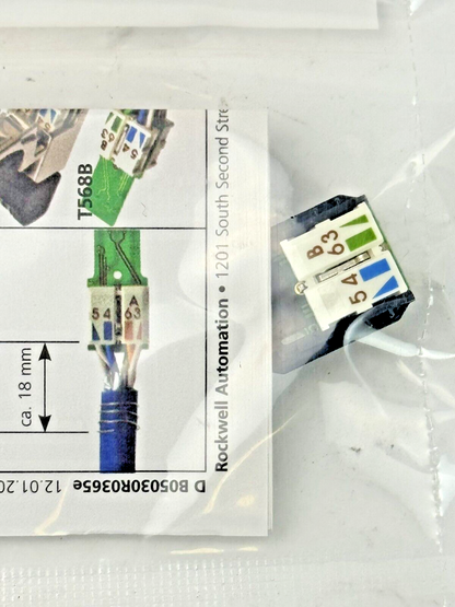 ALLEN-BRADLEY - 1585J-M8CC-H SER. B - ETHERNET ACCESSORY - RJ45 FIELD ATTACHABLE