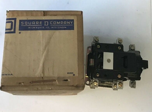SQUARE D 8501 DO22-S6 CONTROL RELAY SER.C W/ L2959-S1-W33A COIL