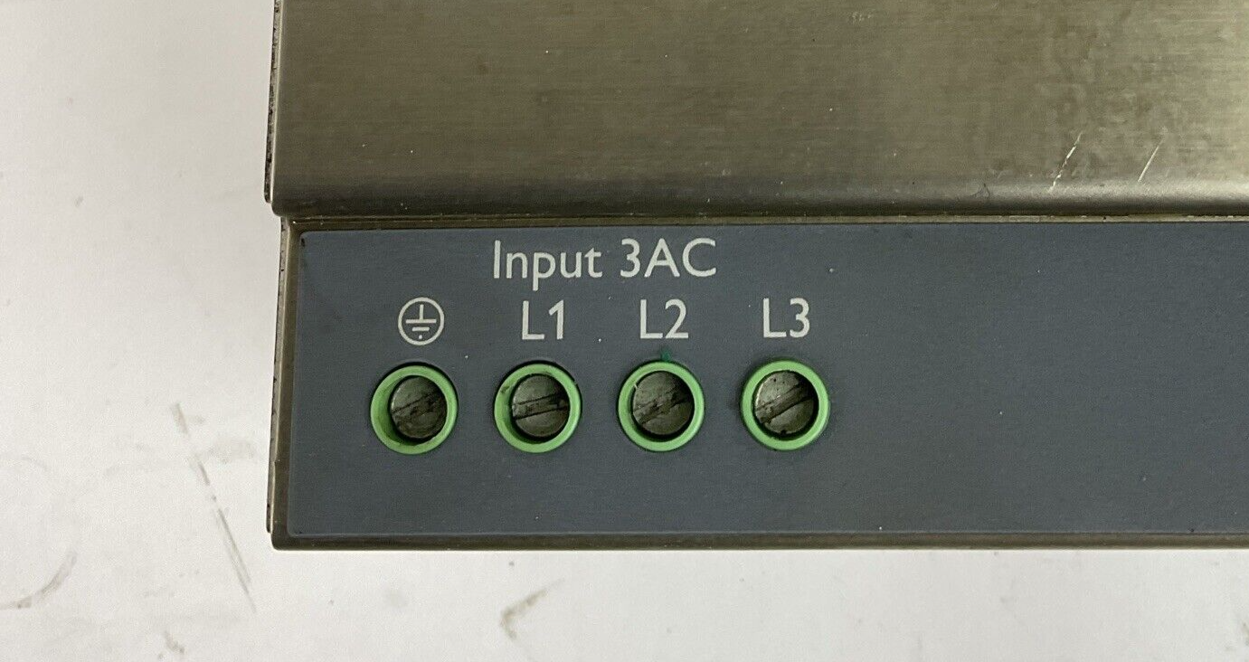PHOENIX CONTACT QUINT-PS-3X400-500AC/24DC/20/F POWER SUPPLY 24VDC 20A